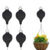 YukaBa Plant Pulley Adjustable Hanging Planters Flower Basket Hook Hanger for Garden Baskets Pots Birds Feeder in… - Image 2
