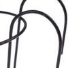 4 Pack Hanging Railing Planters Flower Pot Holders Plant Iron Racks Fence Metal Potted Stand Mounted Balcony Round Plant… - Image 4