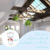 Hotop 4 Sets Ceiling Hooks for Hanging Plants Swag Ceiling Hooks Swivel Hook with Screw Bolt, Zinc Plated Screw Spring… - Image 4